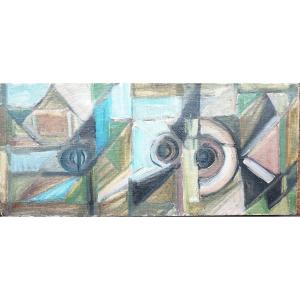 Nicolas Issaiev. Composition abstraite. 