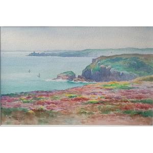 Leon Hamonet. Le Cap Fréhel. Circa 1900