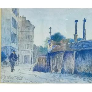 A Worker In Montmartre. Renefer Circa 1900