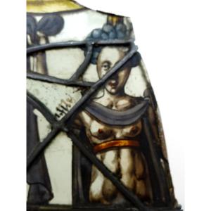 Renaissance Woman, 16th Century Stained Glass