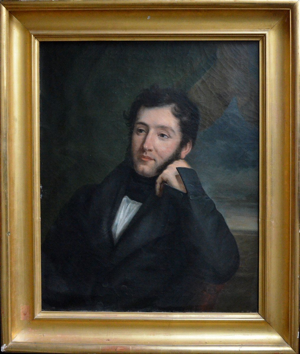 Portrait du Marquis Joseph de Bourdeille (détail)-photo-2