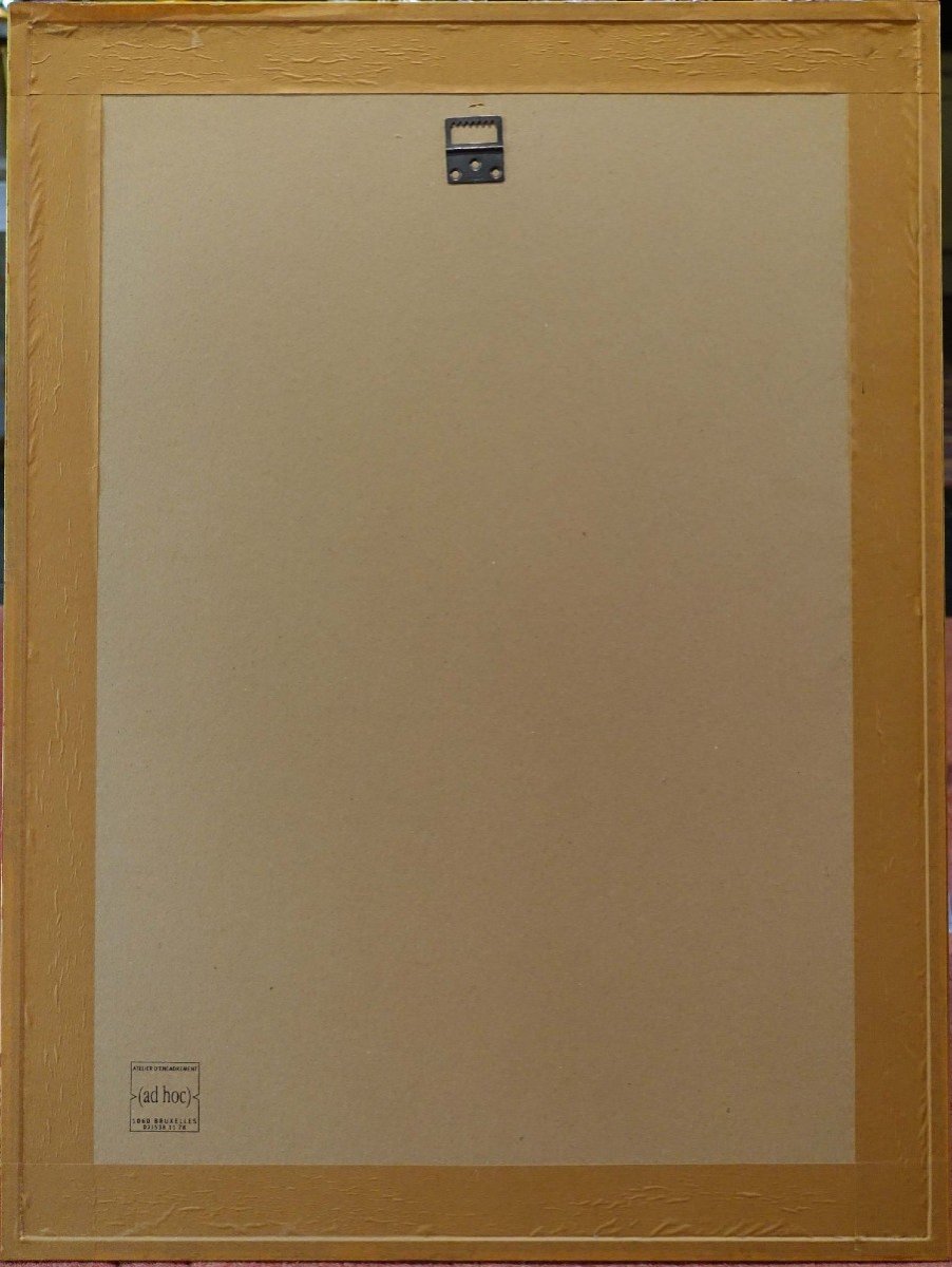 “academy Of Man Around 1820 (1)”. Framed.-photo-1