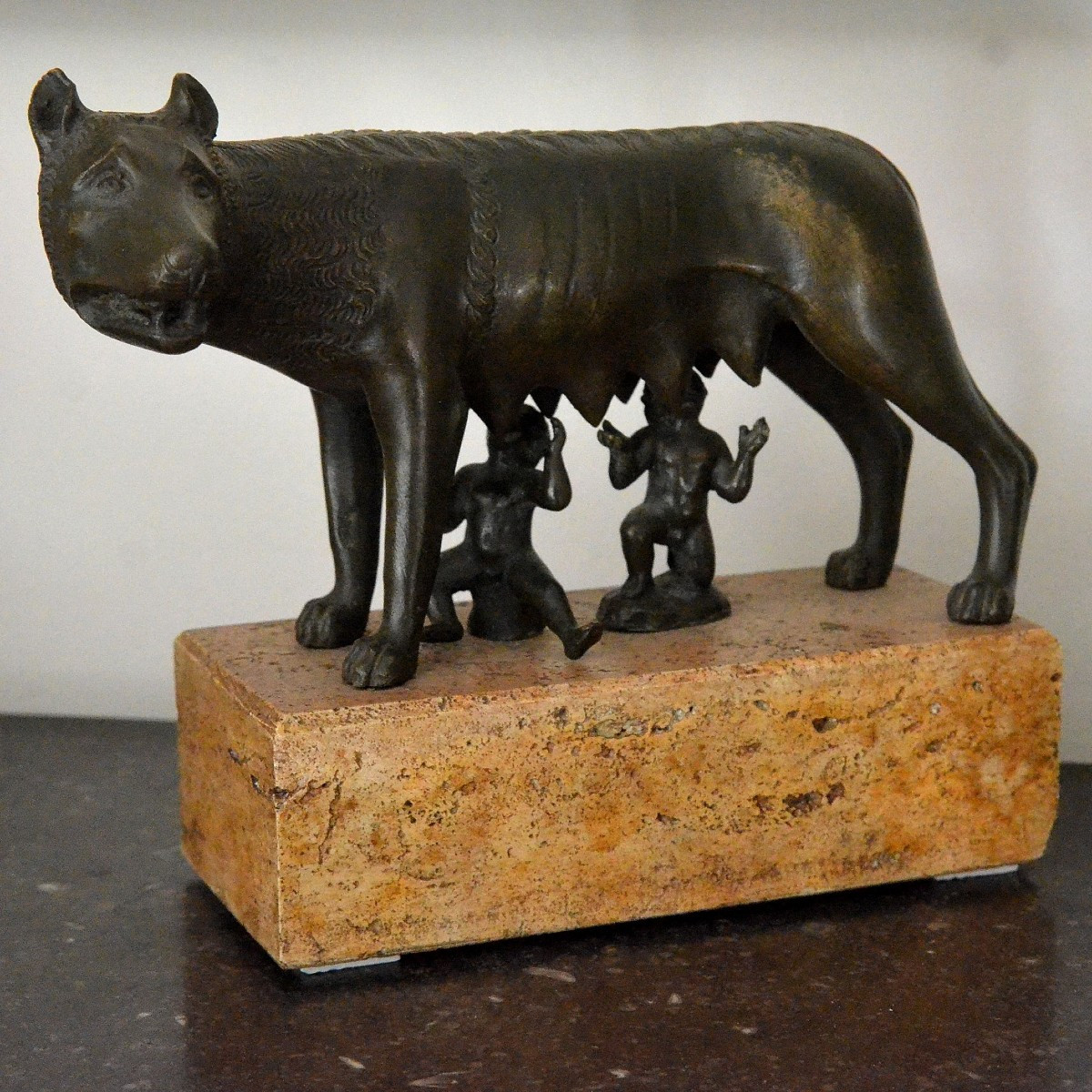 The Capitoline Wolf, Romulus And Remus.