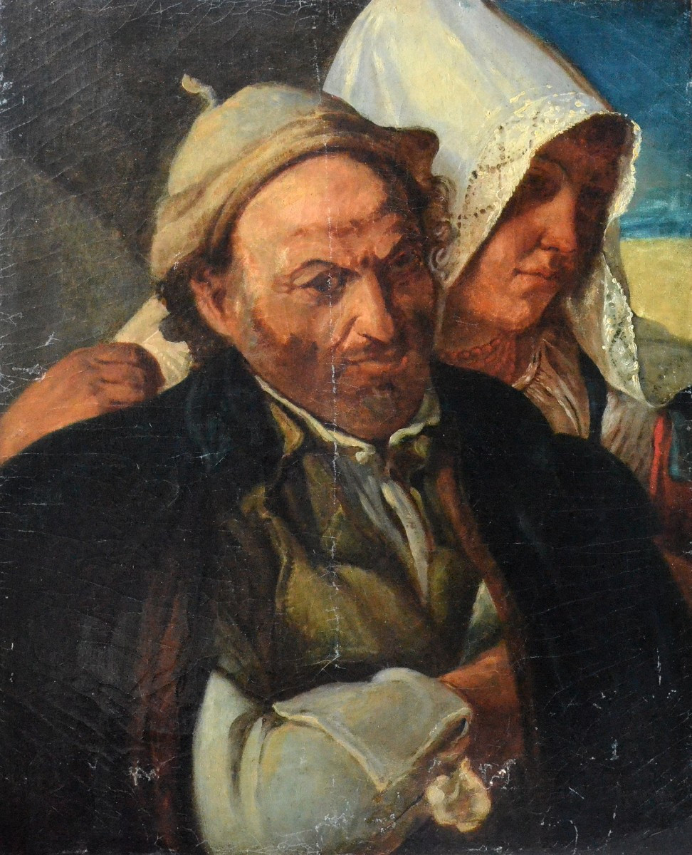 Couple de pêcheurs.