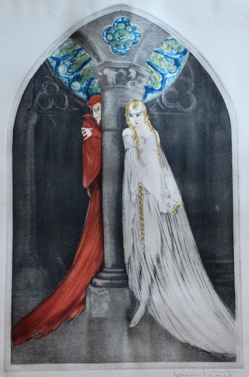 “faust” By Louis Icart (1888 -1950)