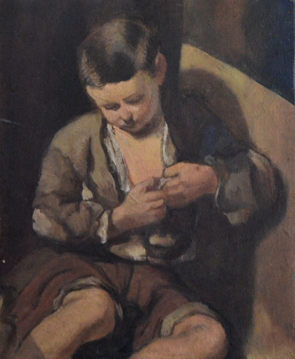 Le jeune garçon.