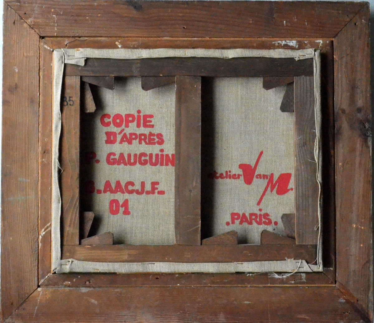 "self-portrait With Yellow Christ."-photo-1