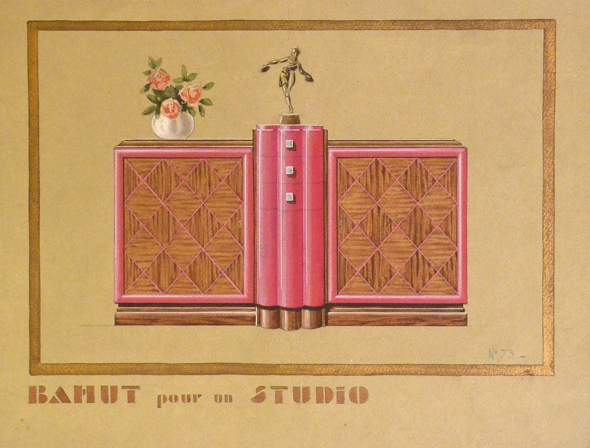 Etude d’un bahut des années 40/50.