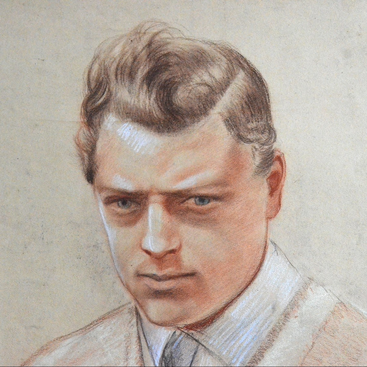 Portrait Of A Man Circa 1940 (detail)