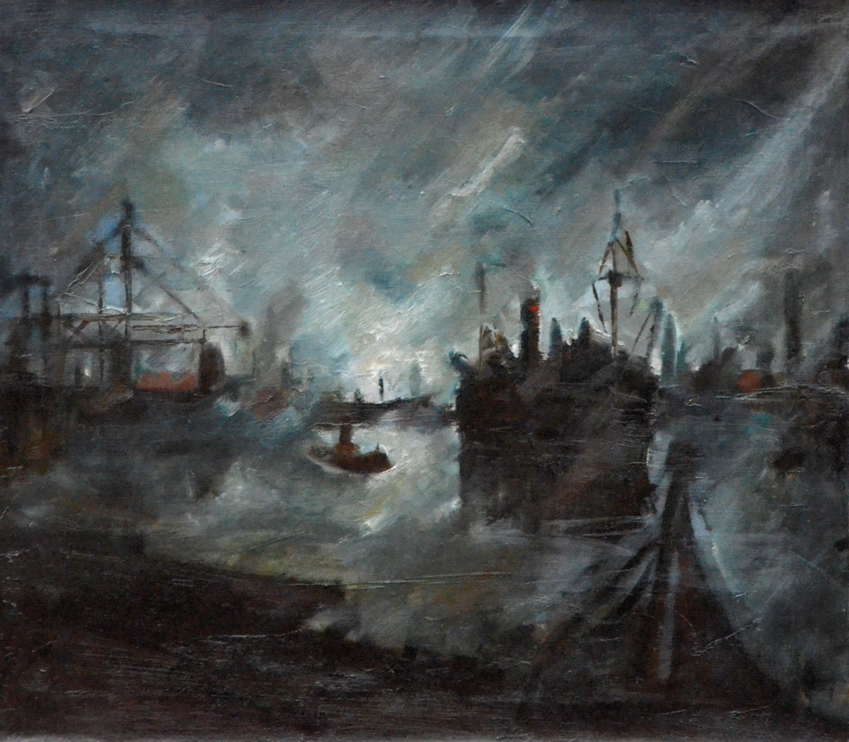 "the Sambre At Charleroi" By Pierre Paulus (1881 – 1959)