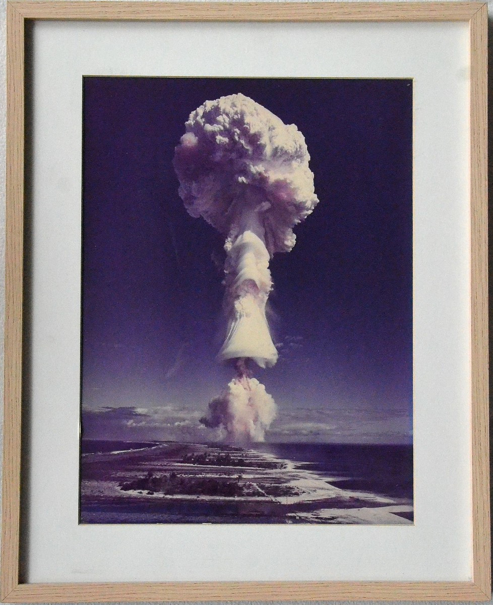 Nuclear Test On The Mururoa Atoll.