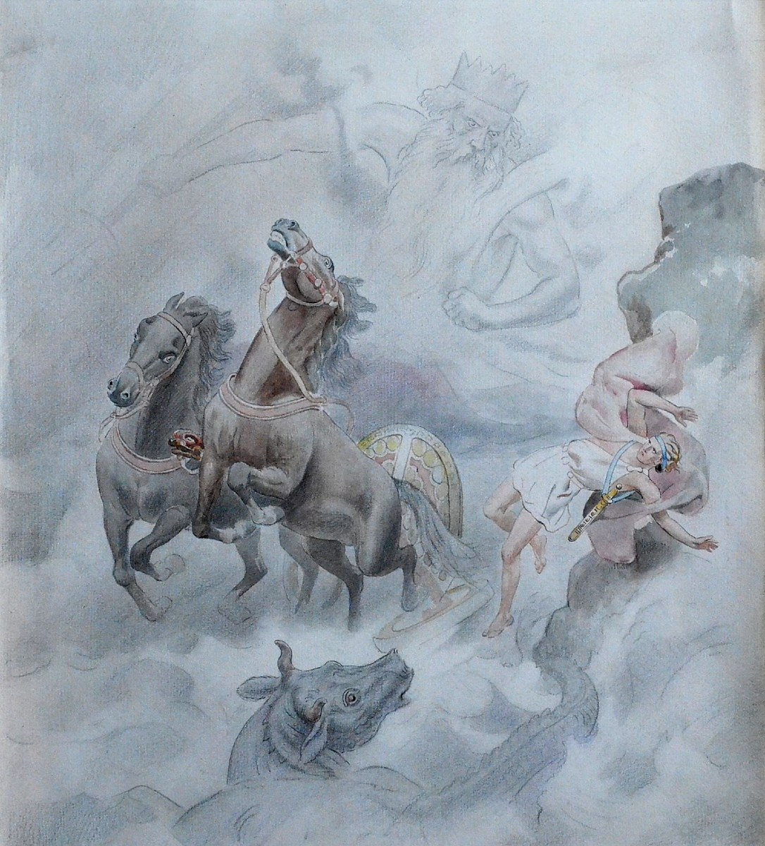 La colère de Poséidon contre Ulysse.