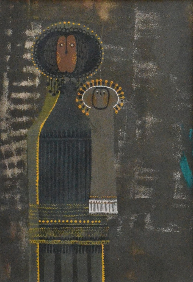 Modernist Virgin And Child.-photo-2