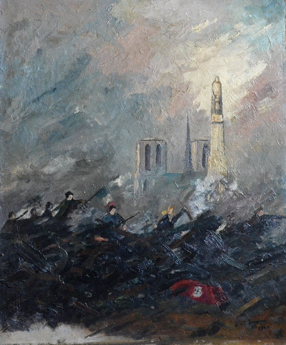 « La libération, 1944 » André Bergère.