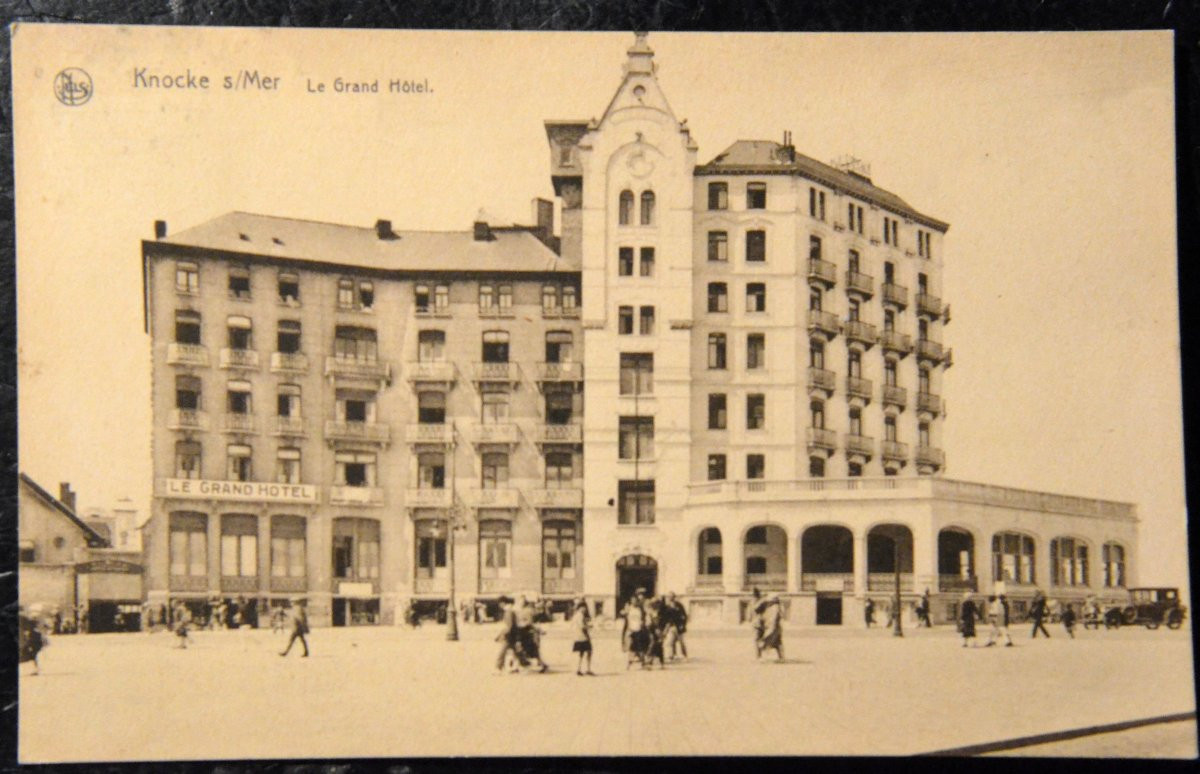 6 Views Of Knokke - Zoute Circa 1920/1930. Hotels-tennis- Place Albert.-photo-4