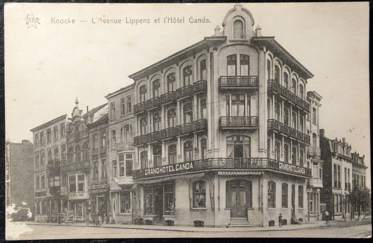 6 Views Of Knokke - Zoute Circa 1920/1930. Hotels-tennis- Place Albert.-photo-3