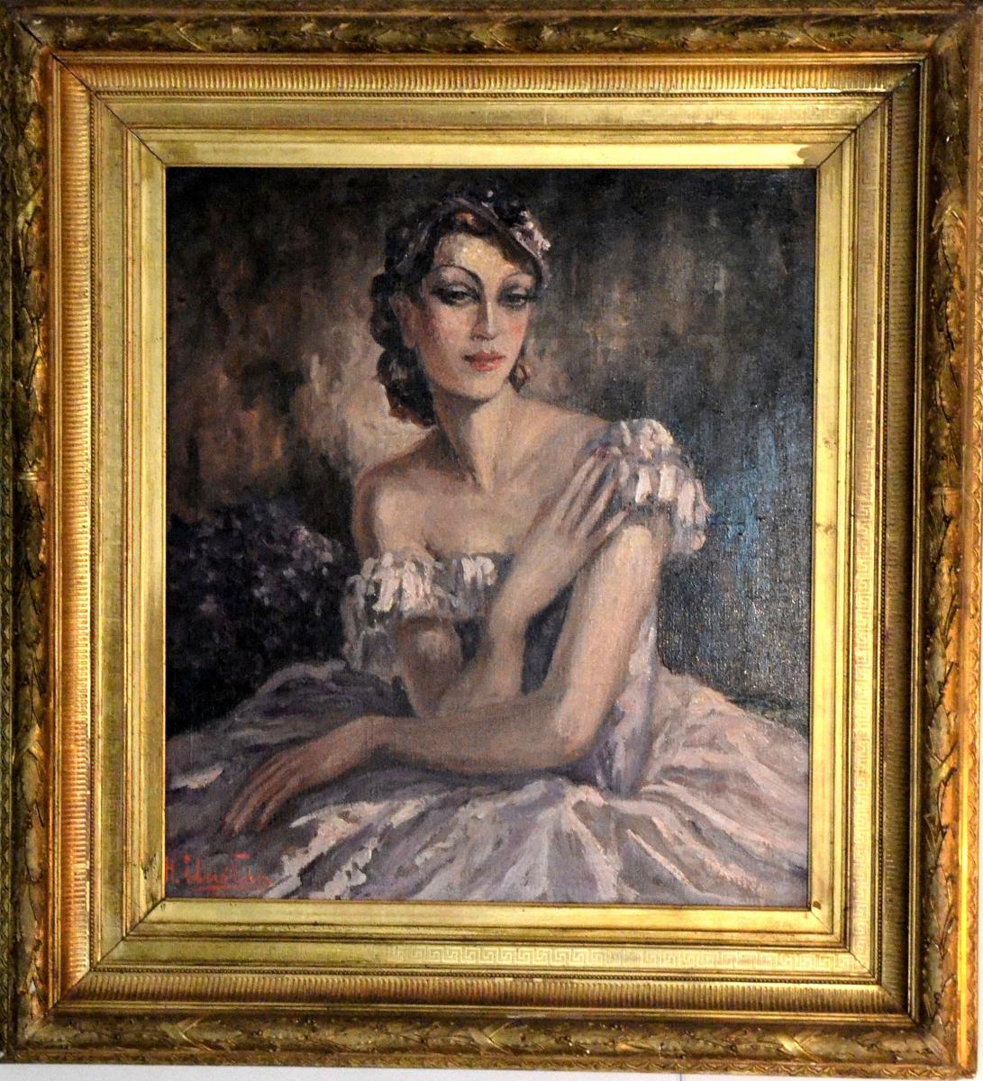 "elegant" By Harijs Ebersteins (1906 - 1964)