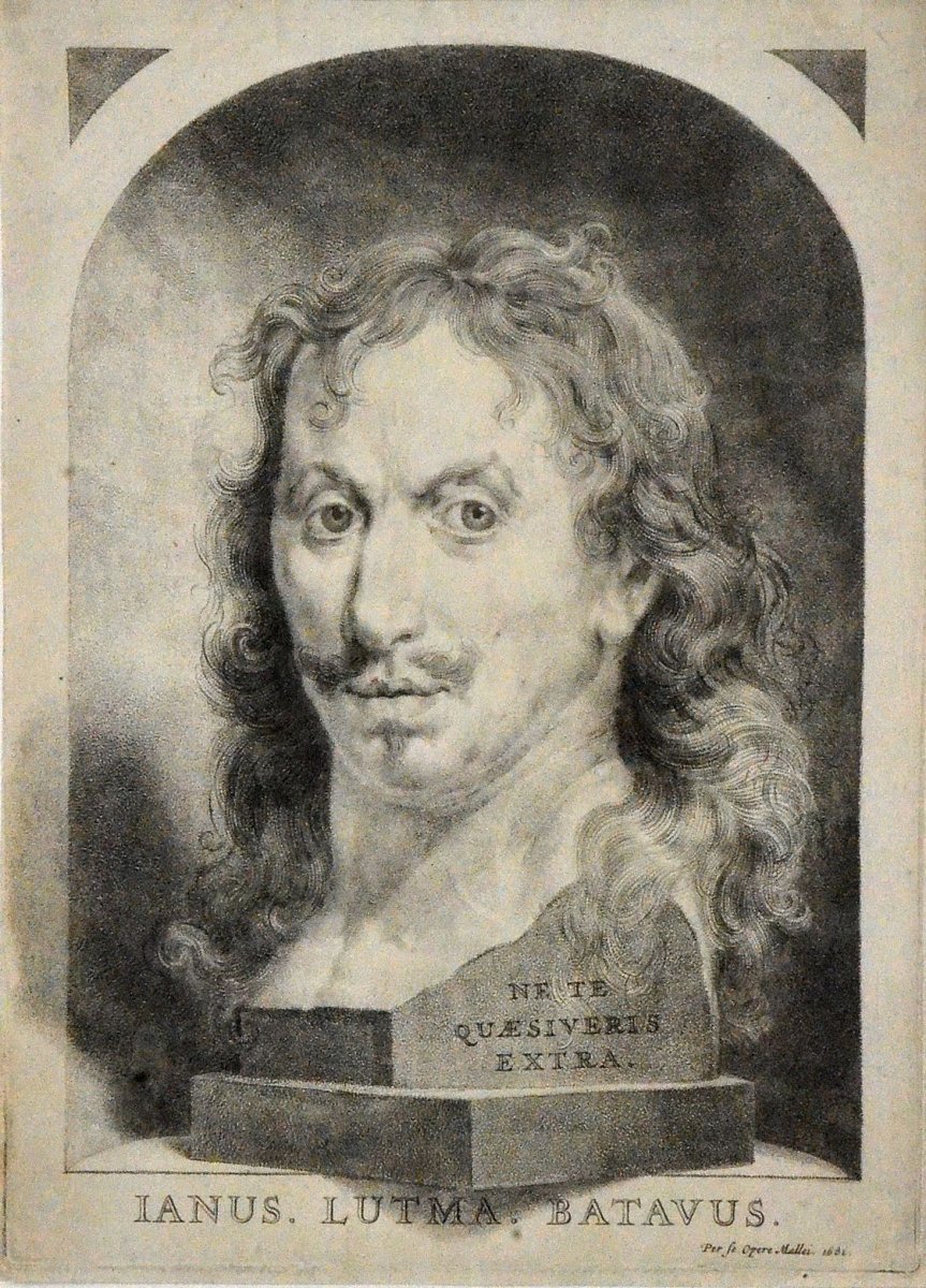 « Autoportrait 1681 » Johannes Lutma  le Jeune (1624 – 1685)