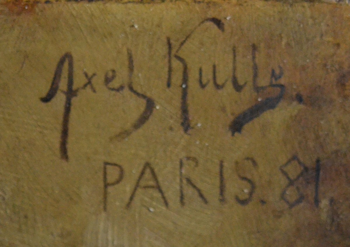 « Ah, les belles bacchantes» Axel Kulle (1846 – 1908).-photo-1