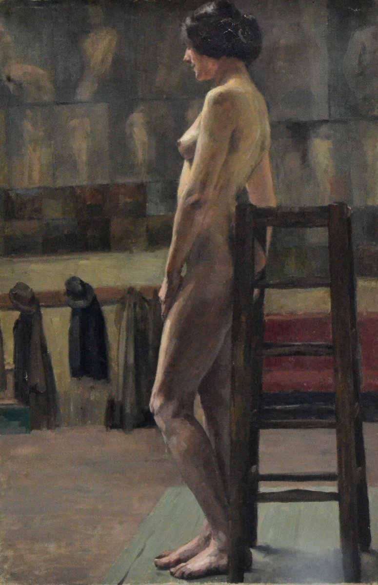 Naked Woman Academy (detail)-photo-2