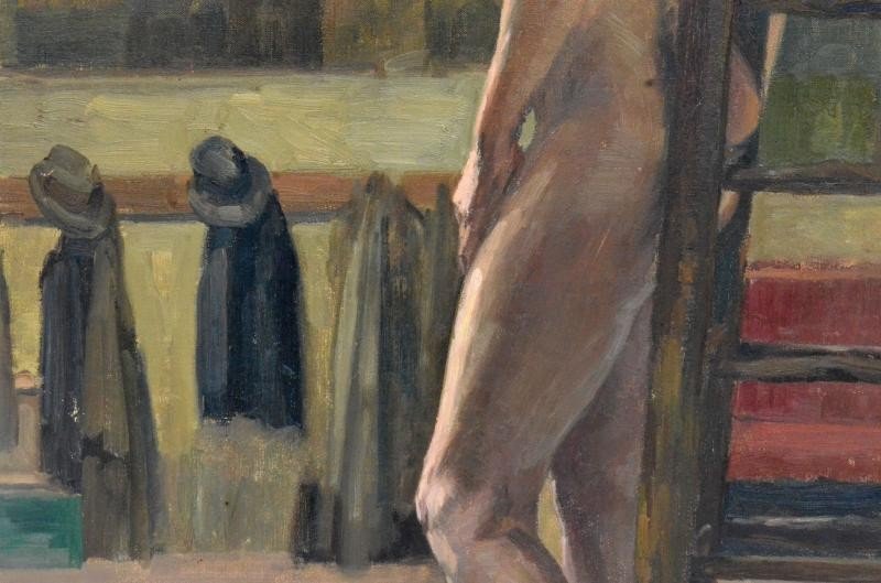 Naked Woman Academy (detail)-photo-4