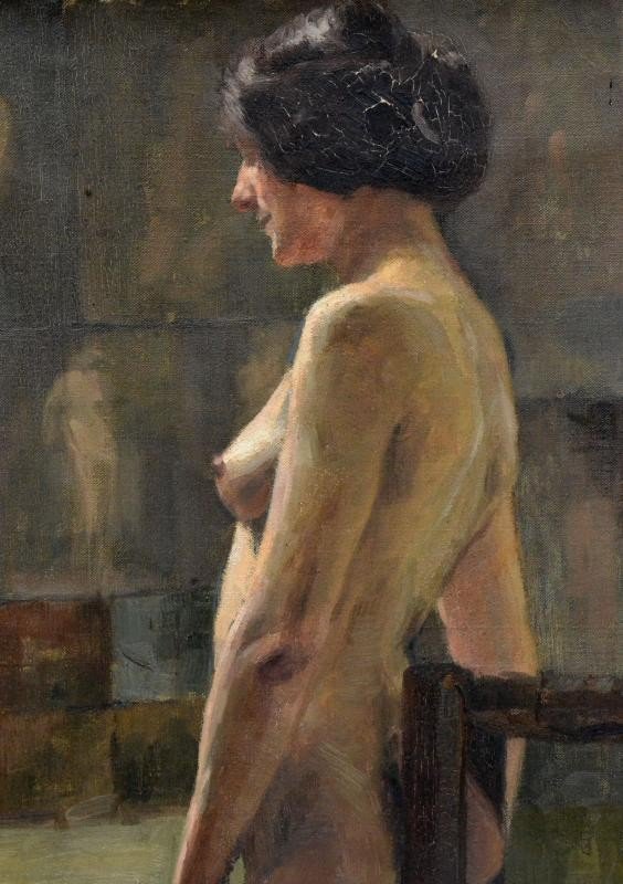 Naked Woman Academy (detail)-photo-1