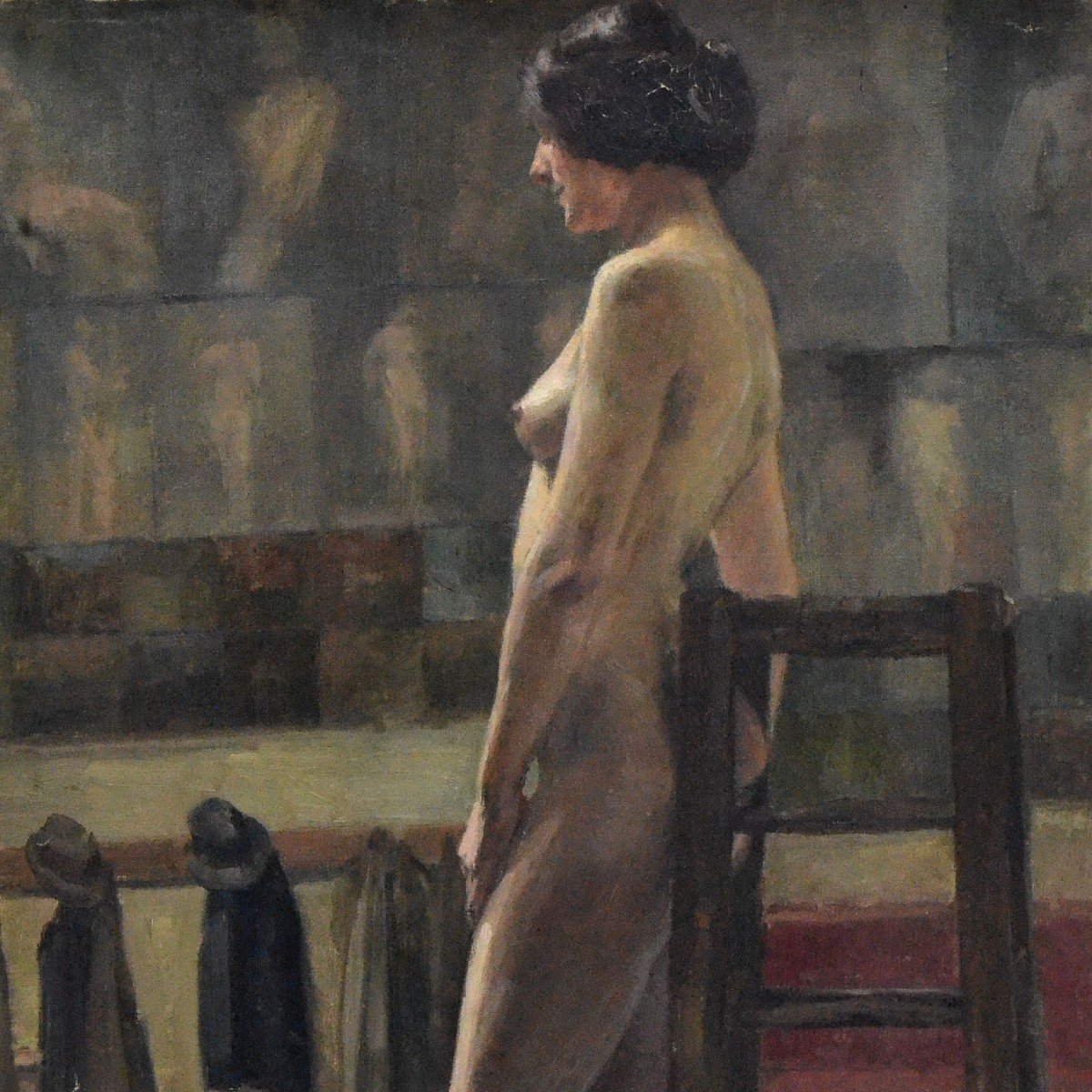 Naked Woman Academy (detail)