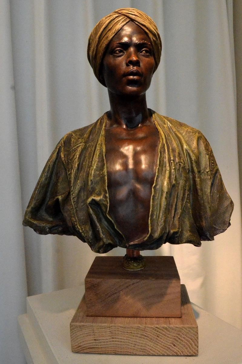 Bust Of A Young Moor (detail).-photo-3