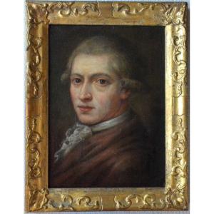 « Portrait d’homme » Epoque Louis XV.