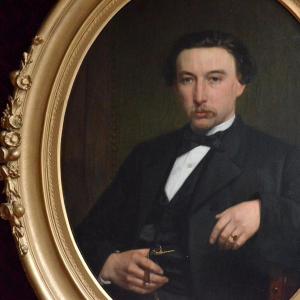 «Portrait d’un dandy» Jan Antoon NEUHUYS (1832 – 1891)