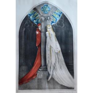“faust” By Louis Icart (1888 -1950)