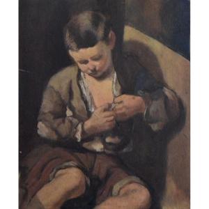 Le jeune garçon.