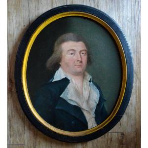 "portrait Of A Man" 18th Century. 