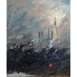 « La libération, 1944 » André Bergère.