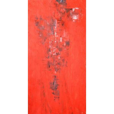 Lyrical Red Abstraction.