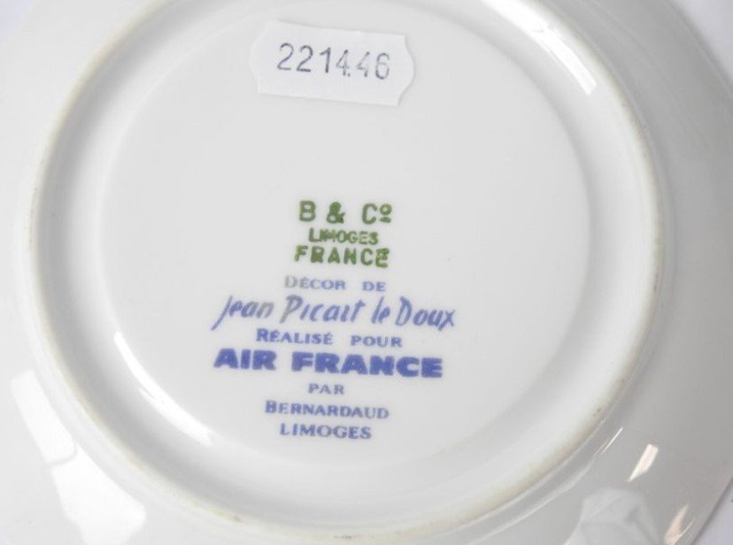 Twelve Plates After Jean Picart Le Doux For Air France-photo-2