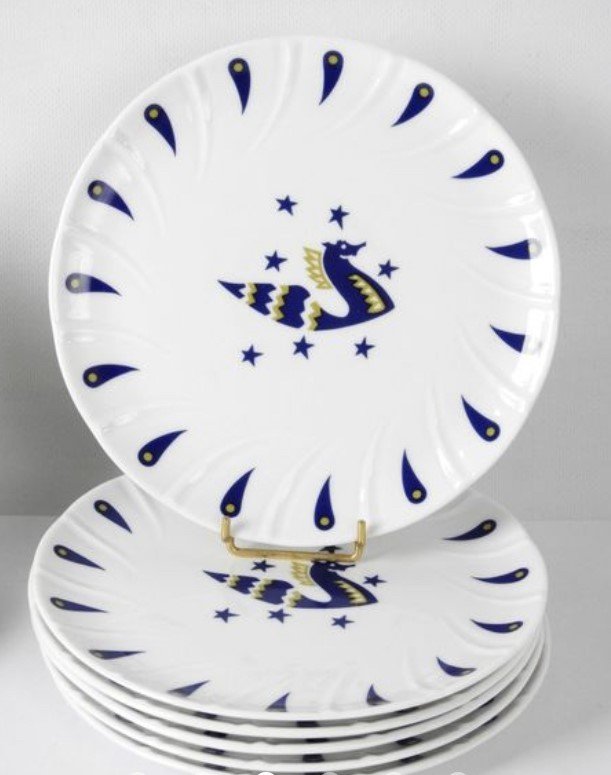 Twelve Plates After Jean Picart Le Doux For Air France-photo-3