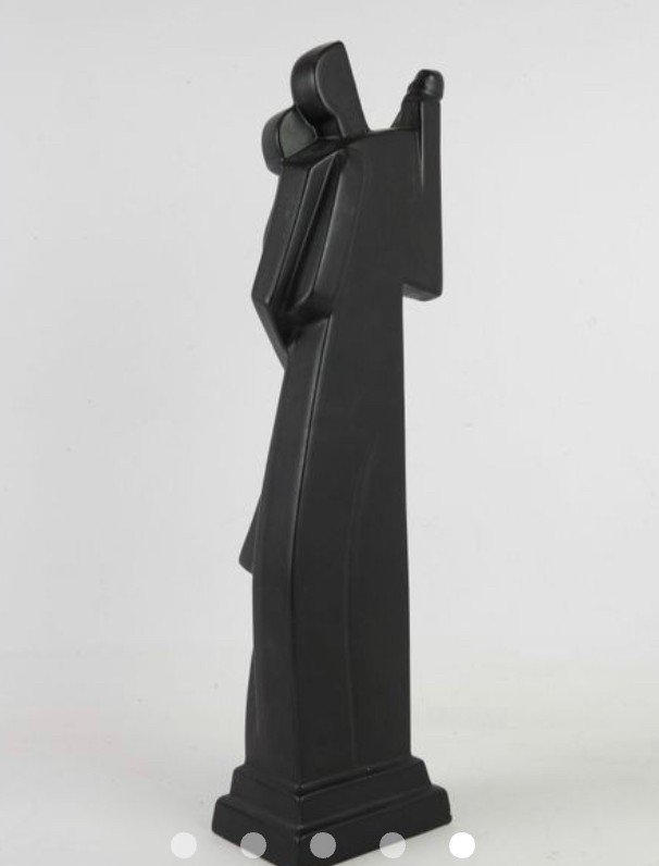 Sculpture En Céramique Du XXème Siècle : "tango"-photo-1