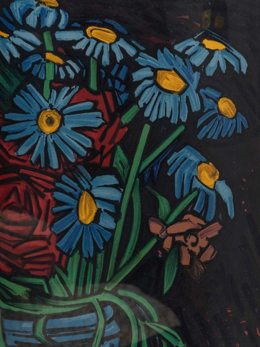 Lithograph By Isis Kischka-photo-4