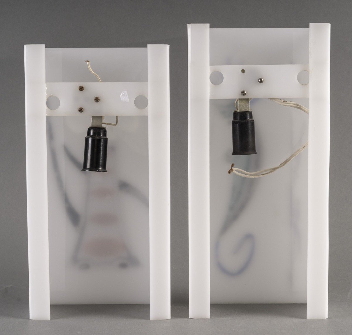 Set Of Two Wall Lamps From The 1970s-photo-2