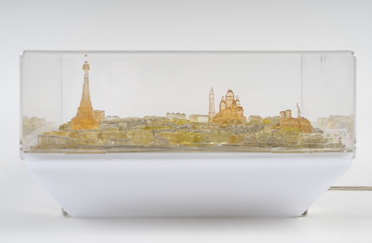 Maquette De Paris Lumineuse Par Grigoris Lagos-photo-4