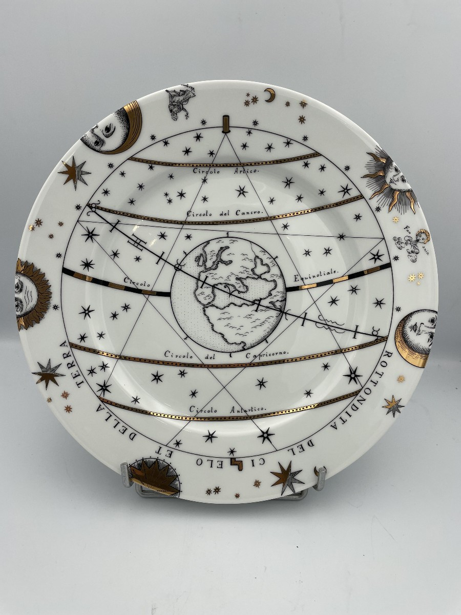 Astronomici Plate By Fornasetti Milano