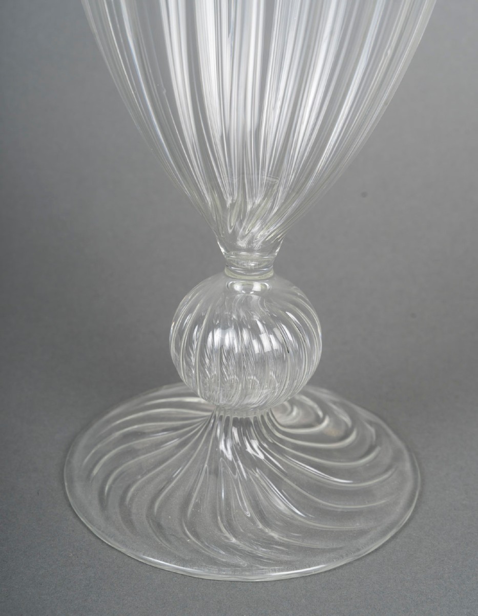 Important Murano Glass Carafe By Martinetti-photo-3