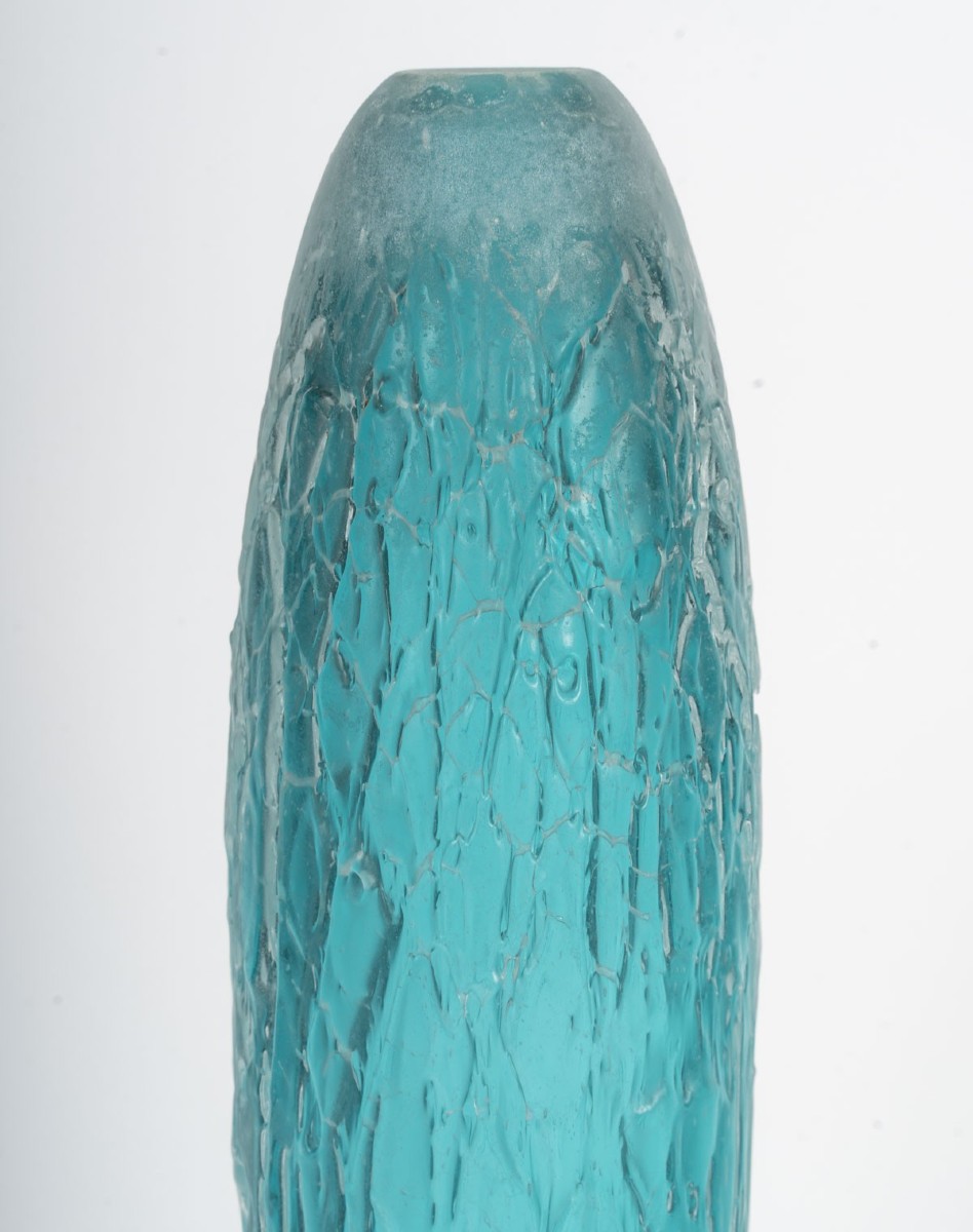 Scavo Sommerso Vase By Cenedese In Murano-photo-2