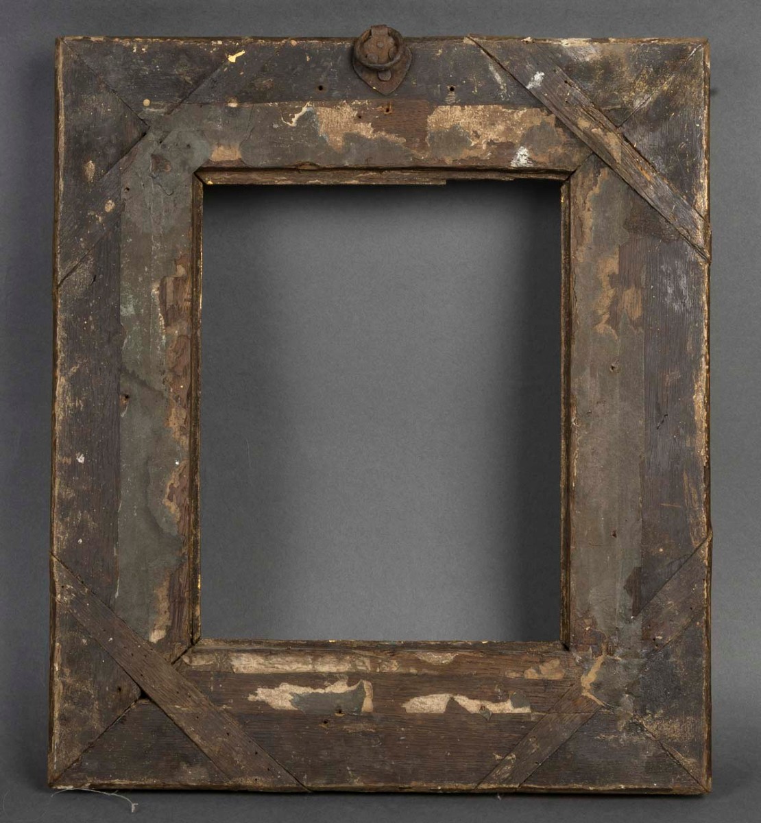 Cadre en bois sculpté doré  d'époque Louis XIV-photo-3