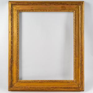 Frame In Carved And Gilded Wood, Louis XVI Period