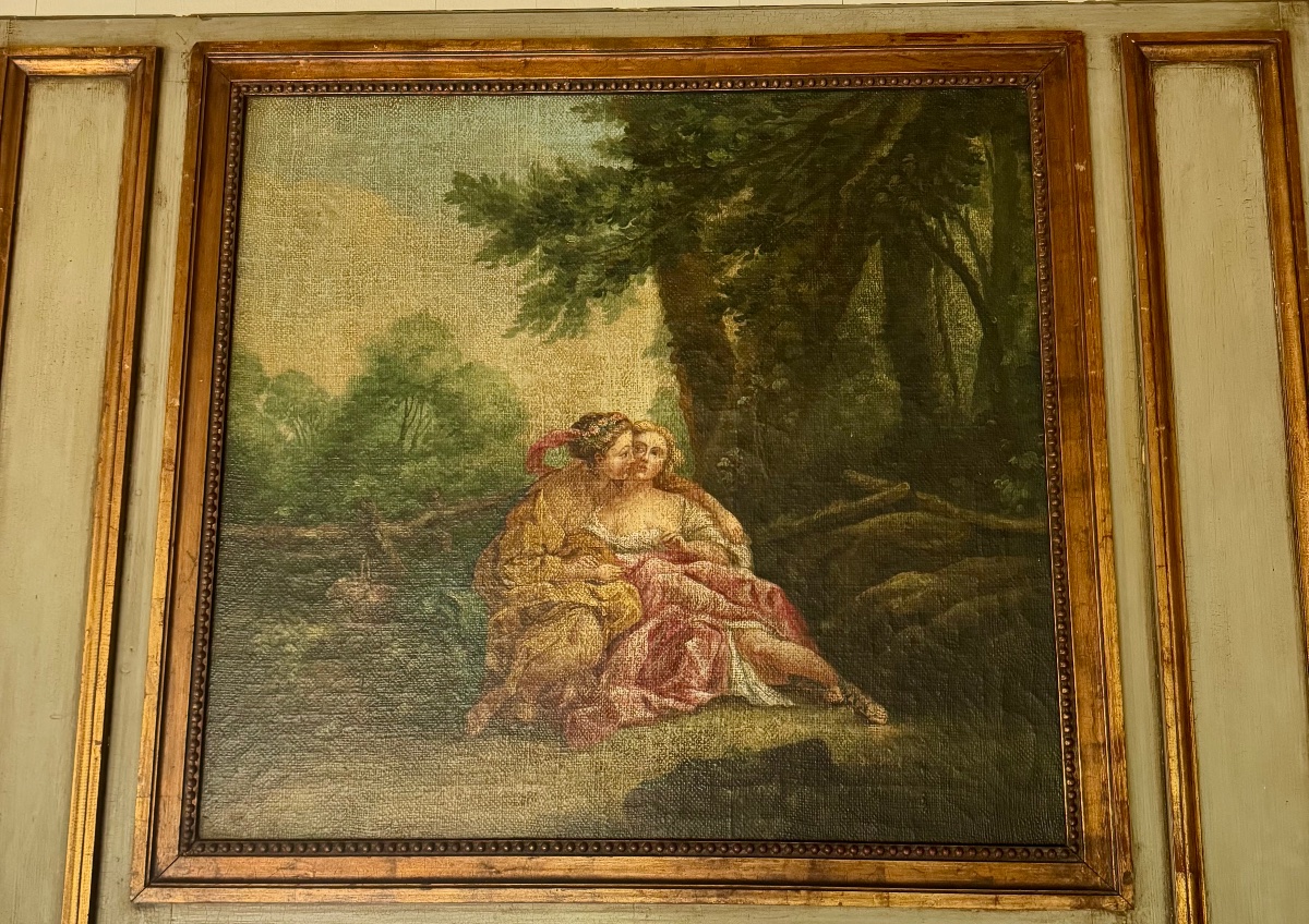 Grand Trumeau Style Louis XVI -photo-2