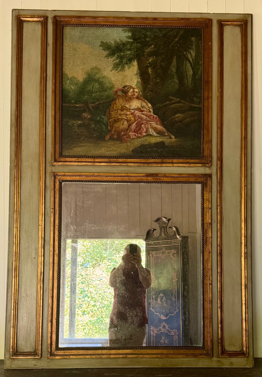 Grand Trumeau Style Louis XVI 