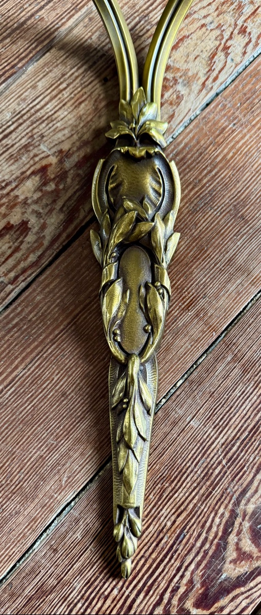 Pair Of Art Nouveau Wall Sconces -photo-3