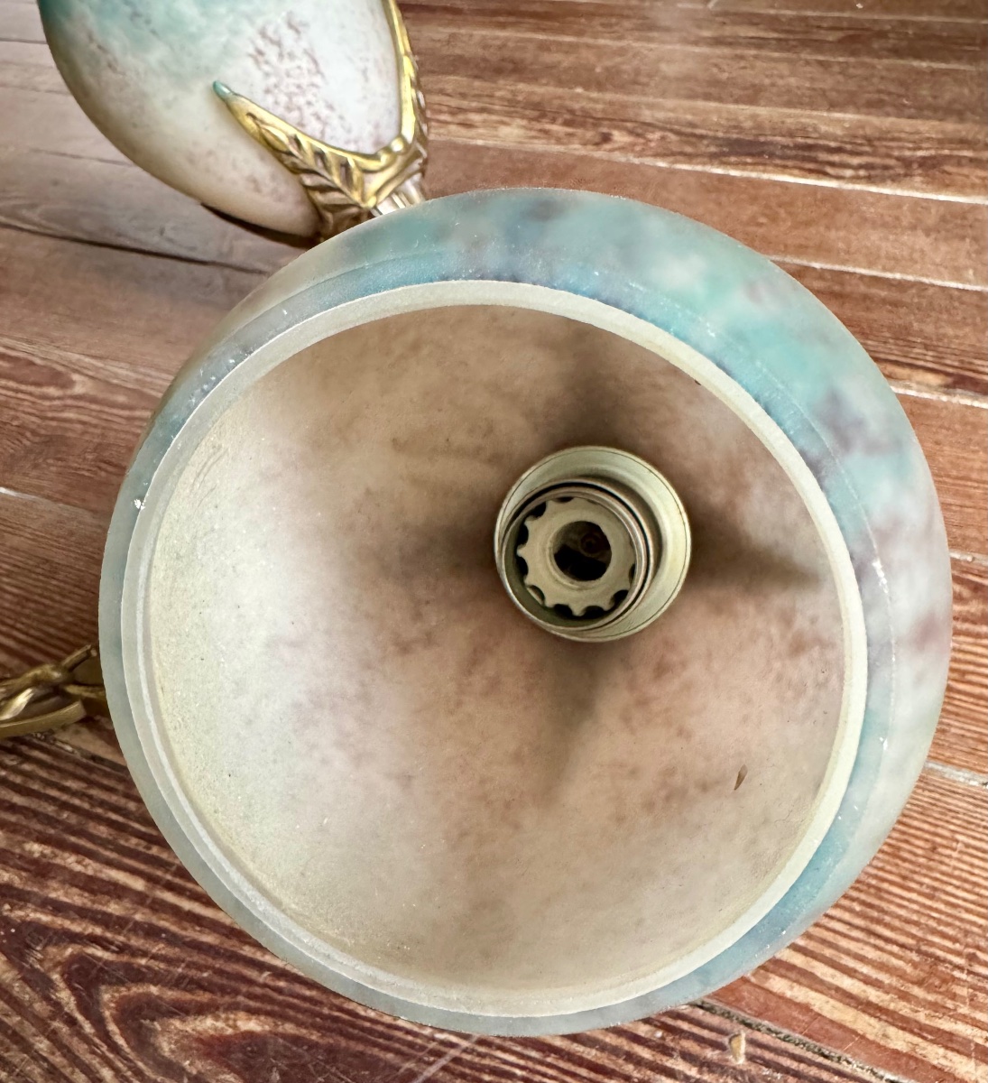 Pair Of Art Nouveau Wall Sconces -photo-4